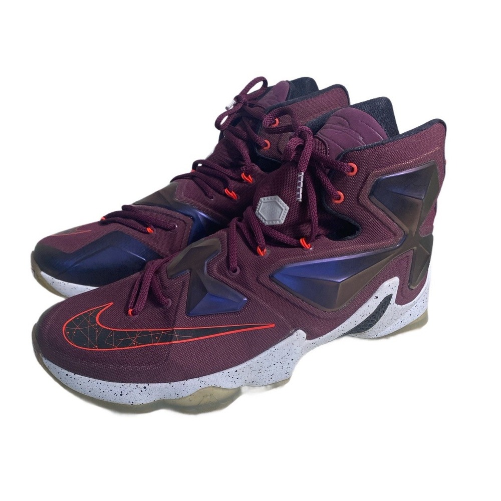 Nike Lebron James XIII 13 Written in Stars Men's 14 Mulberry Purple‎ 807219-500